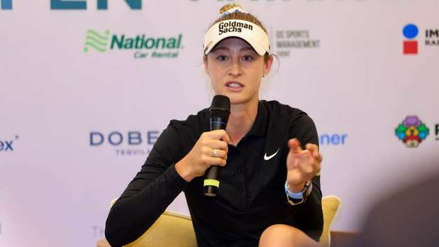 Nelly Korda habló elogió el apoyo de la afición mexicana a Gaby López (Fotografía: cortesía)