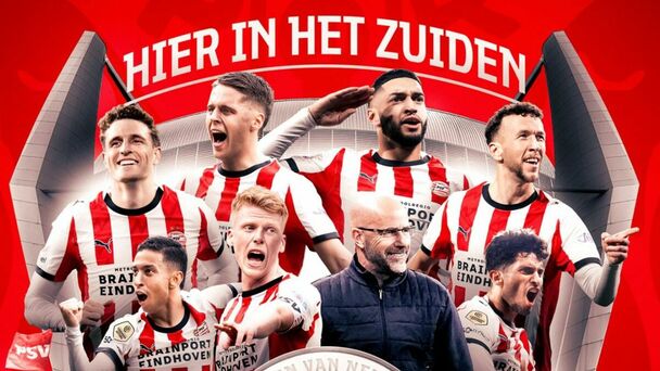 PSV derrotó al Ultreich y es tricampeón de la Eredivise | Foto: @PSV