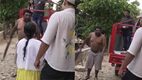 Yulay fue amenazado por una persona con un machete (Imagen: Capturas de pantalla)