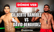 Zurdo Ramírez vs. David Benavidez EN VIVO.