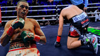 Benavidez acabó con el Zurdo Ramírez en 6. (Captura)