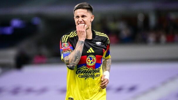 Brian Rodríguez con la camiseta del América (Imago7)