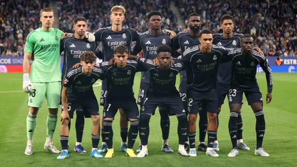 Once del Real Madrid ante Espanyol (Reuters)