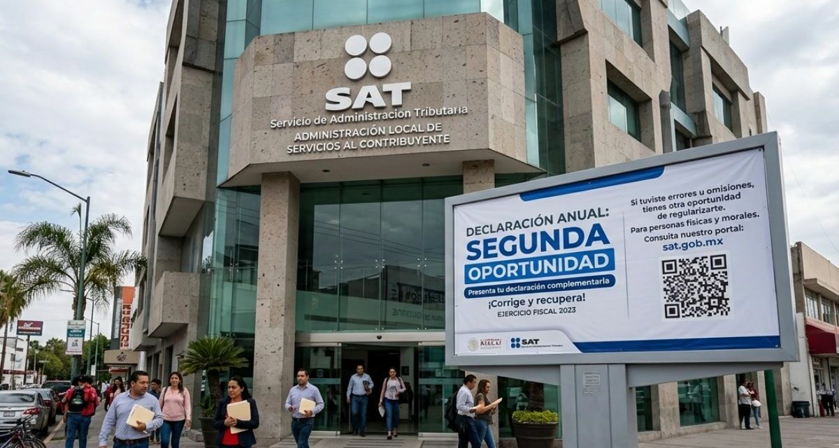 ¿Habrá segunda oportunidad para presentar la Declaración Anual del SAT? Foto: Gemini AI