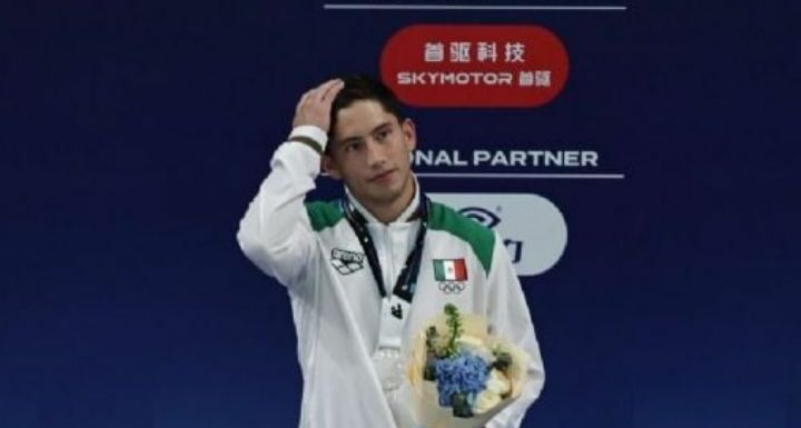 Randal Willars trae medalla de plata a México en Copa del Mundo de Clavados | Foto: EFE