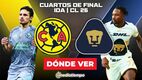 Rivalidad América vs. UNAM Cuartos de Final Ida Clausura 2026