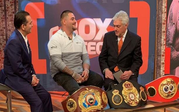 Andy Ruiz Jr. y Lamazón. (@lamazon_oficial9)