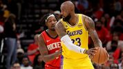 LeBron James y los Lakers se vrán las caras con el Oklahoma City Thunder (Reuters)