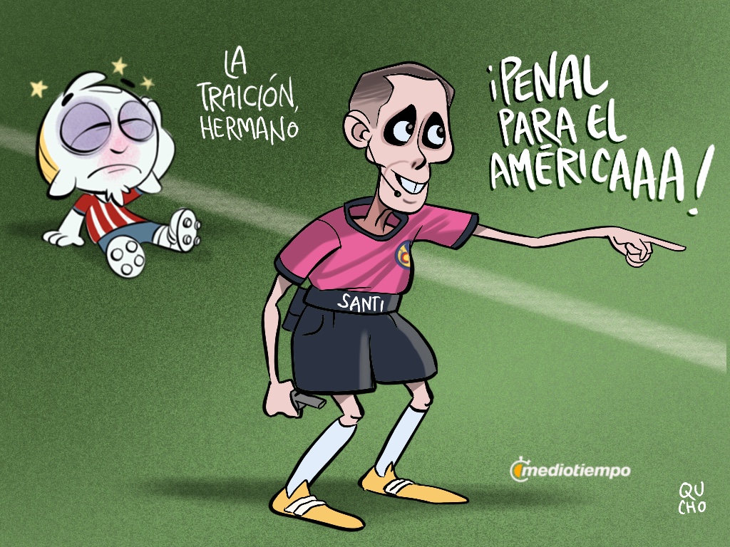 ¡Penal para el América!