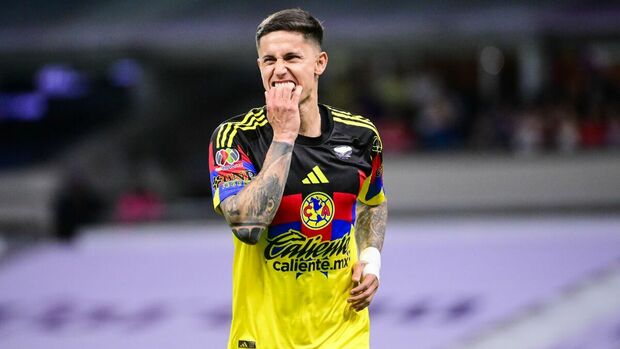 Brian Rodríguez con la camiseta del América (Imago7)