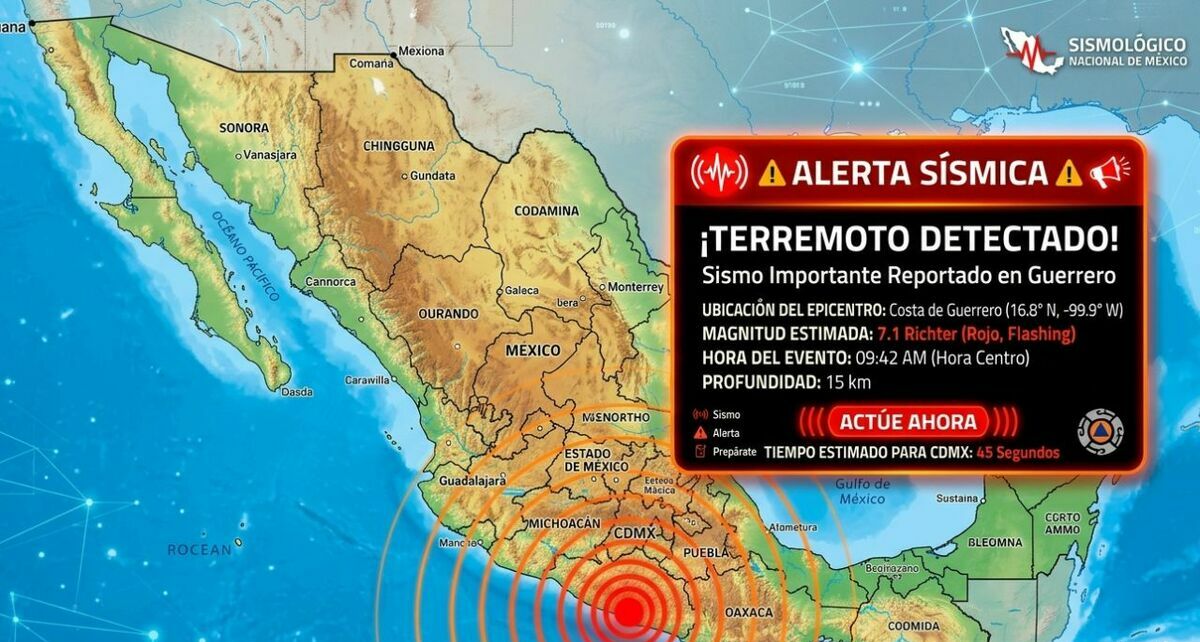 ¿En qué estados sonará la alerta sísmica este 6 de mayo 2026?