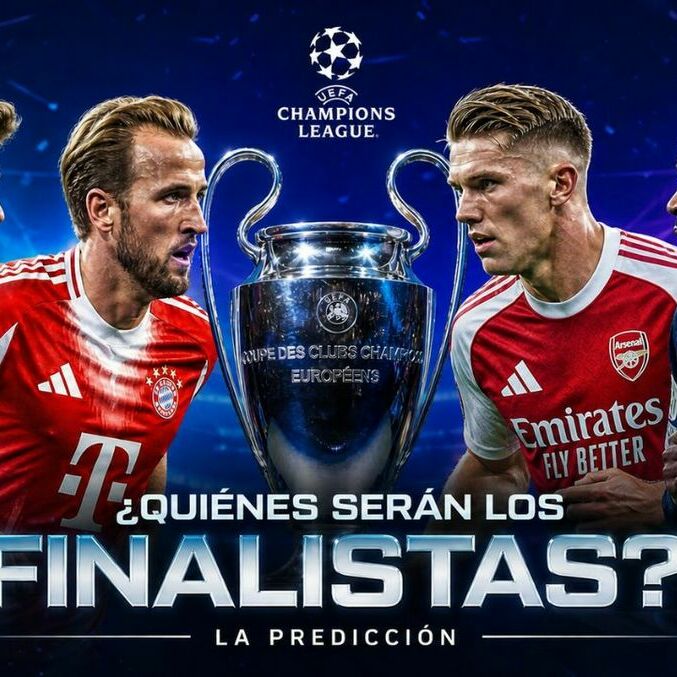 Los 2 equipos que avanzarán a la Final de la champions League.  Foto: ESPECIAL IA
