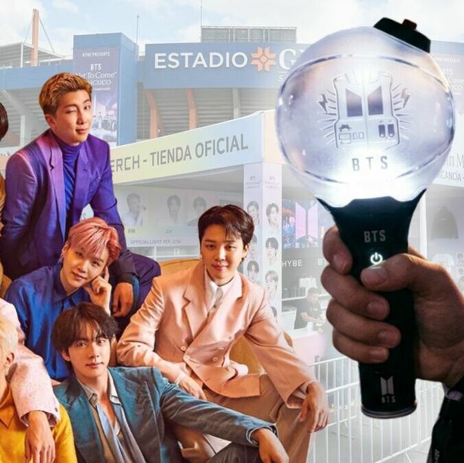 Guía 2026: dónde comprar merch oficial de BTS en CDMX y cuánto cuesta | Foto: Gemini AI y EFE