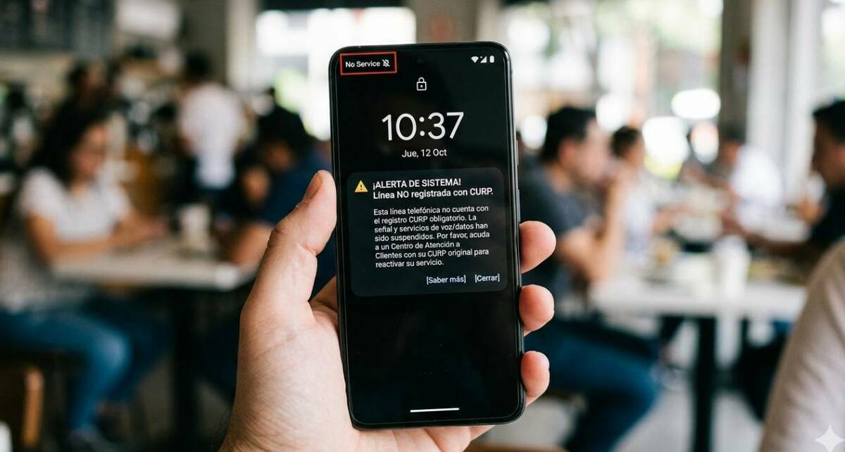 La línea telefónica debe registrarse con el CURP (Gemini)