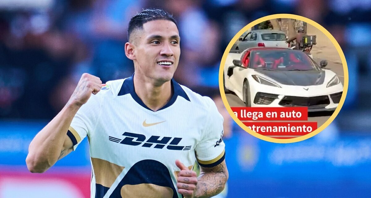 Uriel Antuna, jugador de Pumas en el CL2026 (Mexsport | Captura @asmexico_)