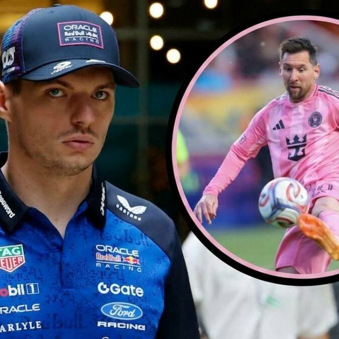 Verstappen destacó la trayectoria de Messi (Reuters)