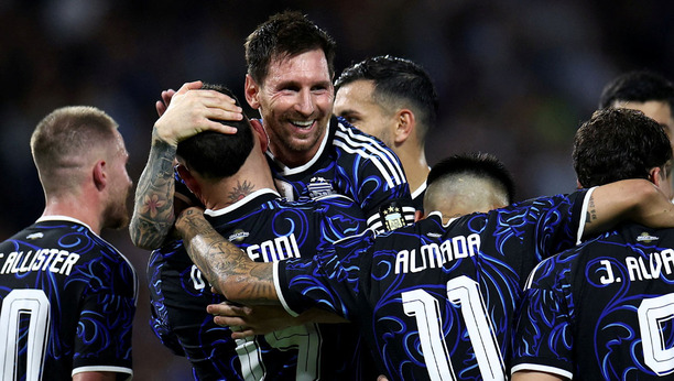 Argentina superó con facilidad a Zambia. (Foto: EFE)
