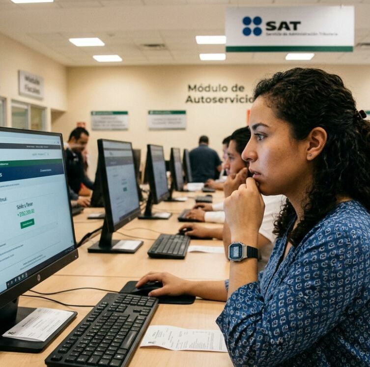 Consulta el estatus de tu devolución anual en el SAT paso a paso | Foto: Gemini ai