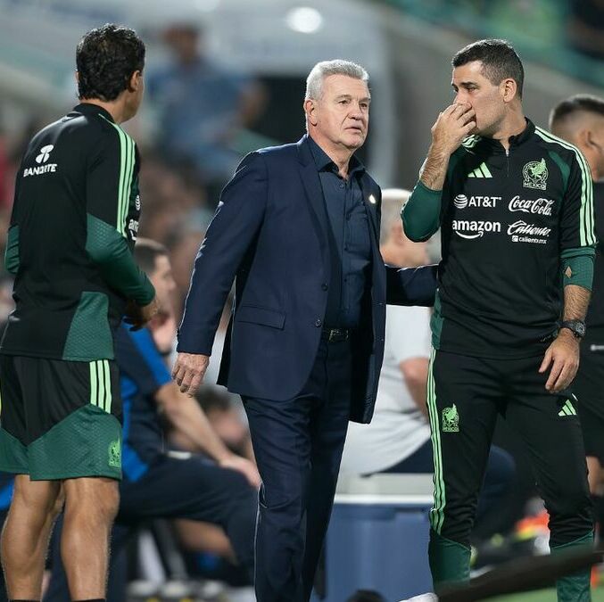 Javier Aguirre y Rafael Márquez con la Selección Mexicana (Imago7)