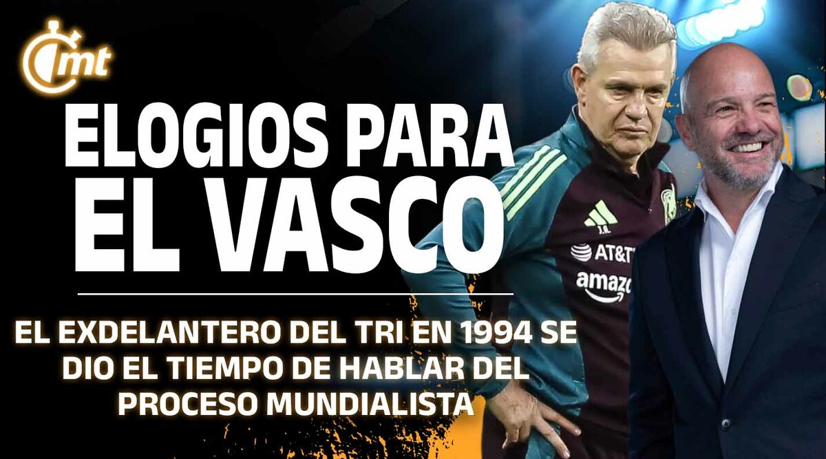 Los elogios de Luis García para el Vasco Aguirre