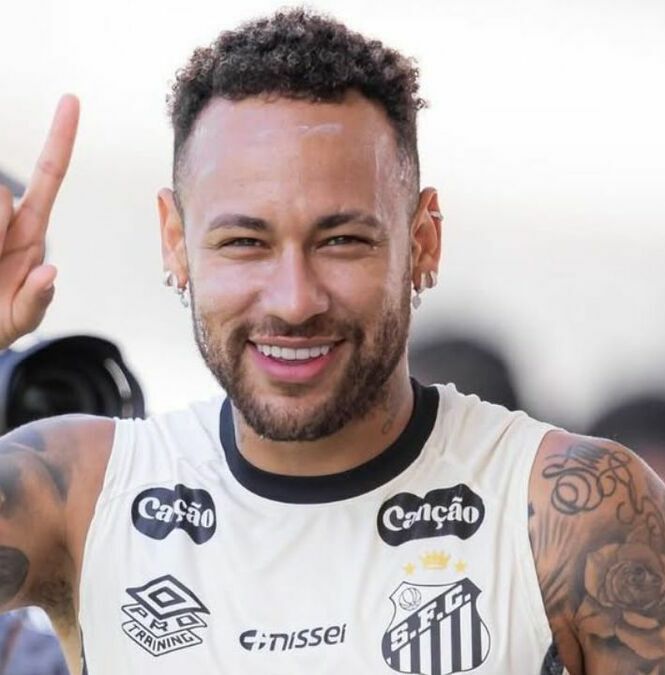 Neymar declaró tras polémica con Robinho Jr en entrenamiento del Santos | Foto: