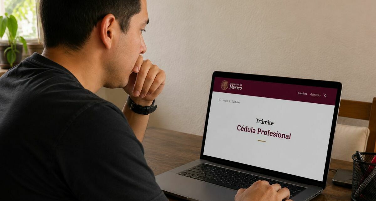 Paso a paso para obtener tu Cédula Profesional en línea. Foto: ChatGPT