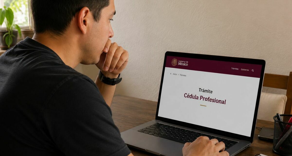 Paso a paso para obtener tu Cédula Profesional en línea. Foto: ChatGPT