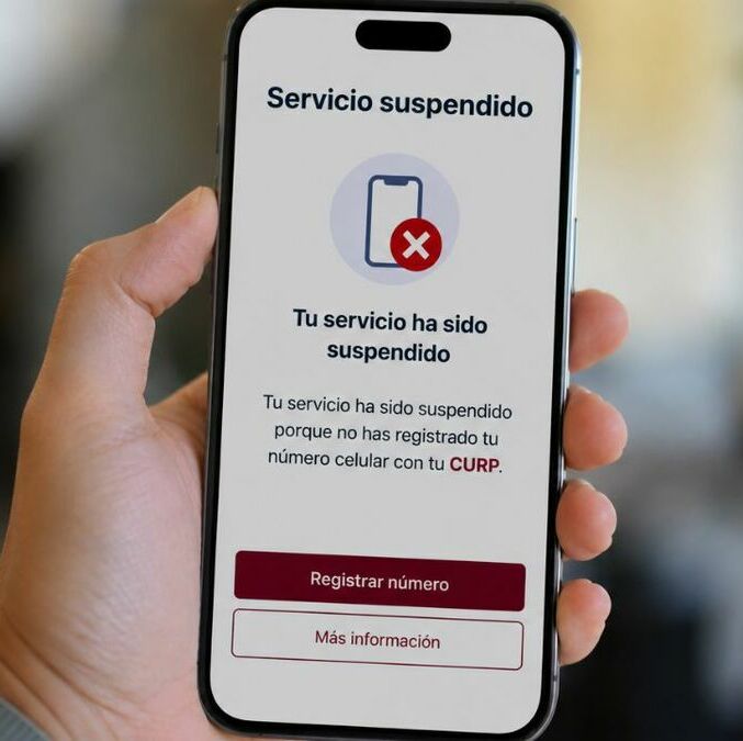 Si no registraste tu celular podrás quedarte sin servicio. Foto: ChatGPT