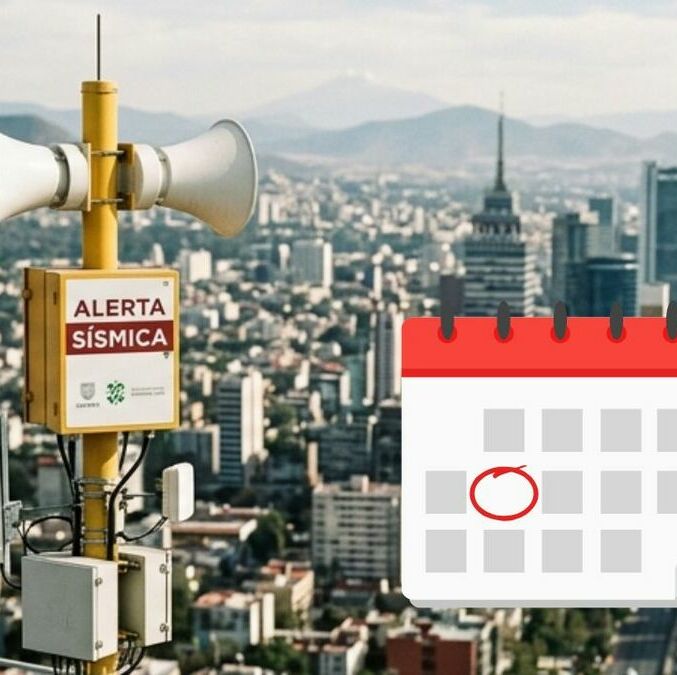 Conoce la cuándo y a qué hora será el segundo Simulacro Nacional del 2026. Foto: Gemini AI