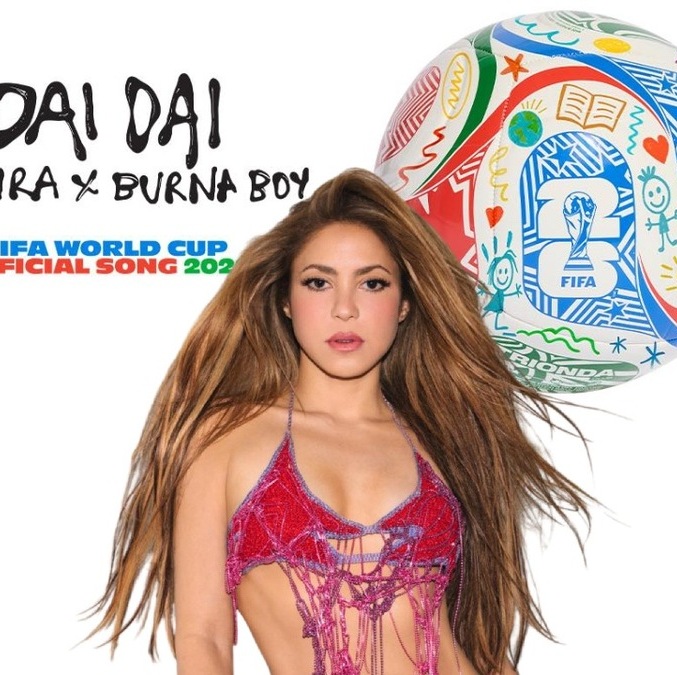 Shakira cantará la canción oficial del Mundial 2026 (Facebook @shakira)