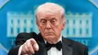 Donald Trump responde a las preguntas de los medios en una rueda de prensa en la Casa Blanca (Reuters)