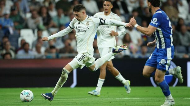 Federico Valverde salió a hablar luego de que se filtrara su altercado con Aurelién Tchouameni (Reuters)