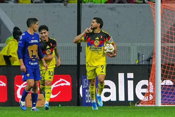 Henry Martín reapareció con gol (Imago7)