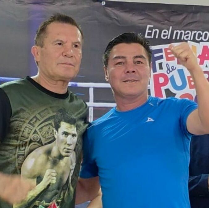 Julio César Chávez y  Travieso Arce superaron la báscula (Fotografía: Jaime Zambrano)