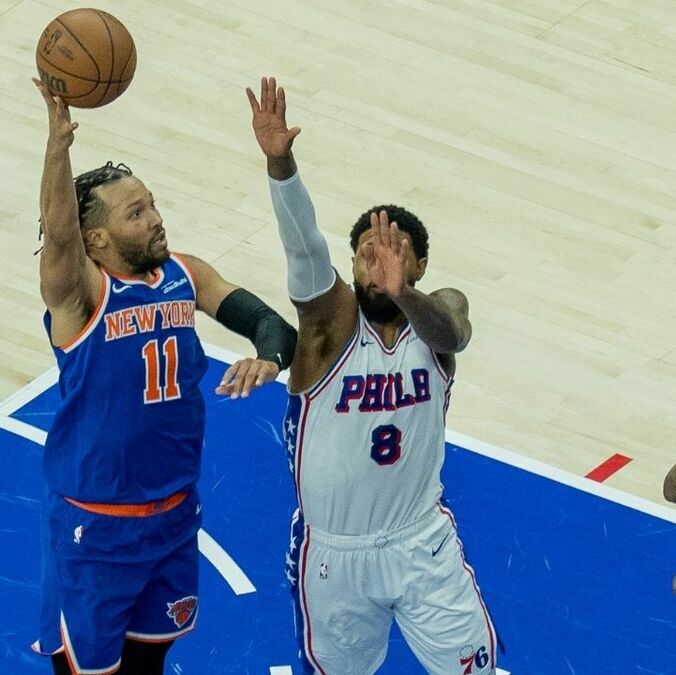 Knicks se impusieron de visita a los 76ers (Fotografía: EFE)