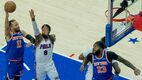 Knicks se impusieron de visita a los 76ers (Fotografía: EFE)
