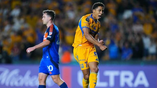 Ozziel Herrera hizo el segundo gol para Tigres (Mexsport)
