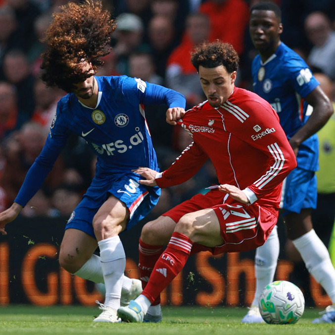 Liverpool y Chelsea se anularon. (Foto: Reuters)