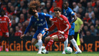 Liverpool y Chelsea se anularon. (Foto: Reuters)