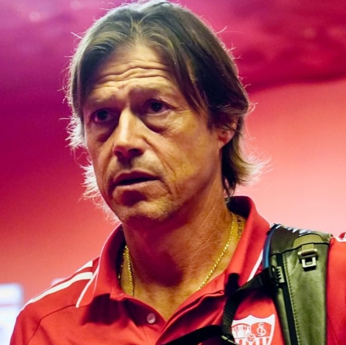 Matías Almeyda, entrenador del Sevilla (X @@SevillaFC)