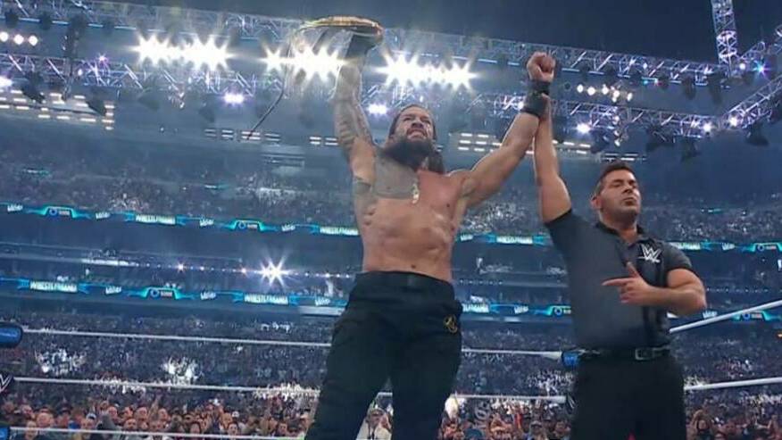 Roman Reigns es el nuevo Campeón del Mundo (Captura WWE)