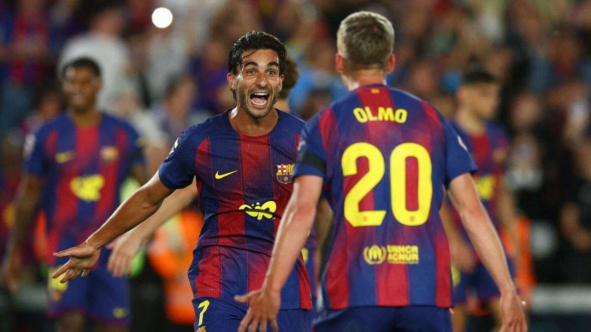 Ferran Torres anotó el segundo gol del partido (Reuters)