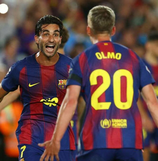 Ferran Torres anotó el segundo gol del partido (Reuters)