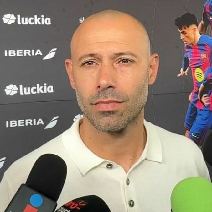 Javier Mascherano visitó México y habló sobre su futuro en los banquillos (Fotografía: Jorge Lara)