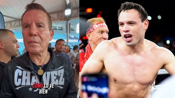 Julio César Chávez Jr derrotó al colombiano Jhon Caicedo (Instagram @jcchavezjr)