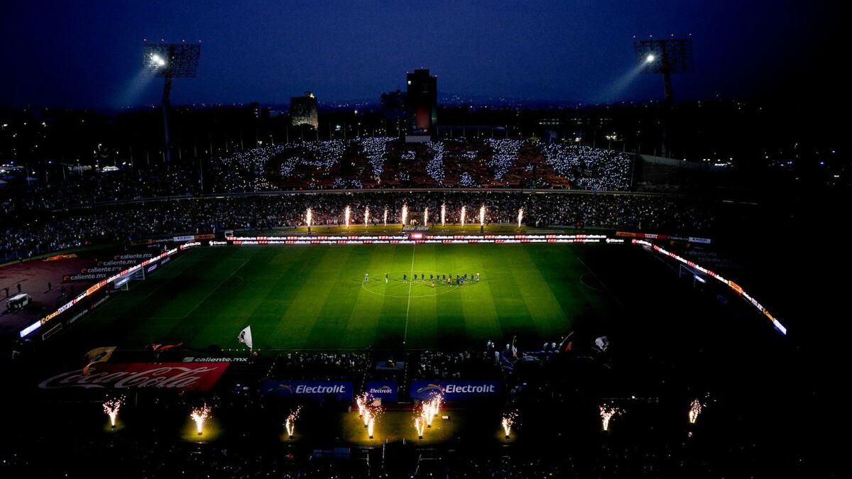 El mosaico de La Rebel previo al Pumas vs América (Imago7)