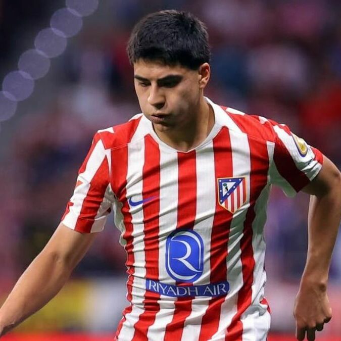 Obed Vargas con el Atlético de Madrid (Instagram: @atleticodemadrid)