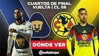 Rivalidad UNAM vs. América Cuartos de Final Vuelta Clausura 2026