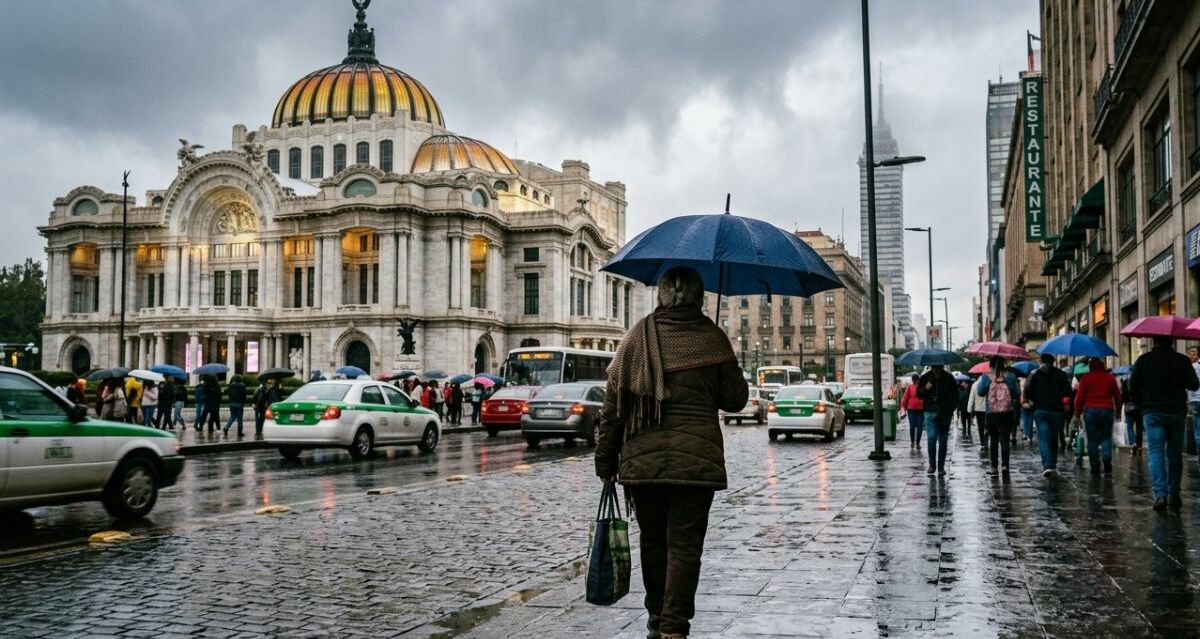 Temperaturas más bajas y lluvias llegarán a México en los próximos días | Foto: Gemini AI