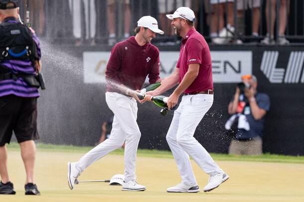 Lucas Hebert, Madden LIV Golf en Virginia / Reuters